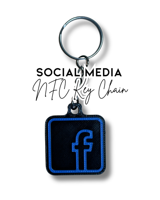 Social Media Keychains