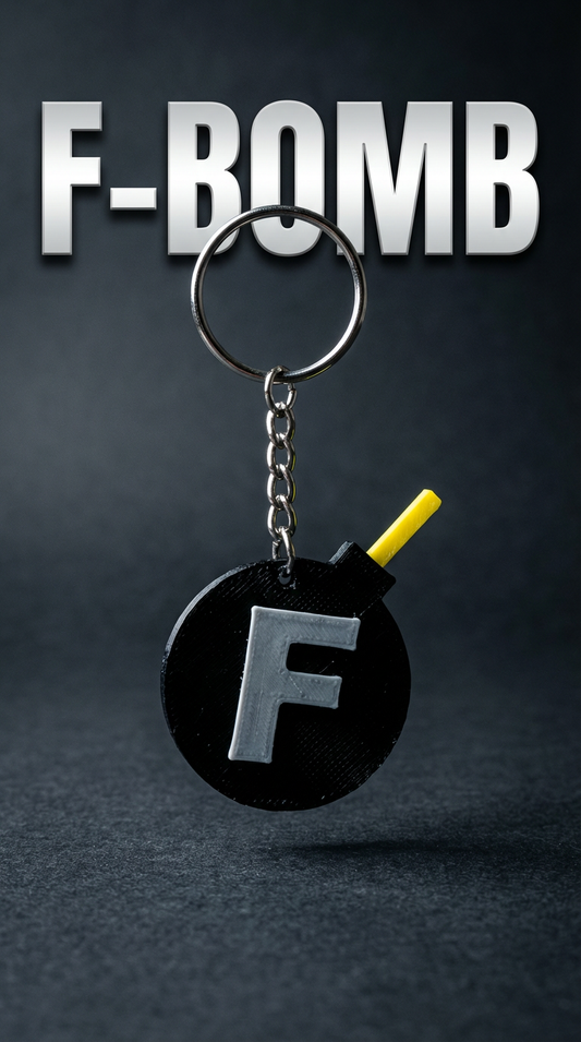 F-BOMB NFC Keychain